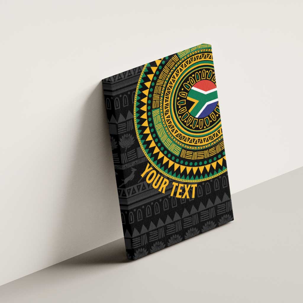 Personalised South Africa African Tribal Pattern Canvas Wall Art Chest Arm Tattoo