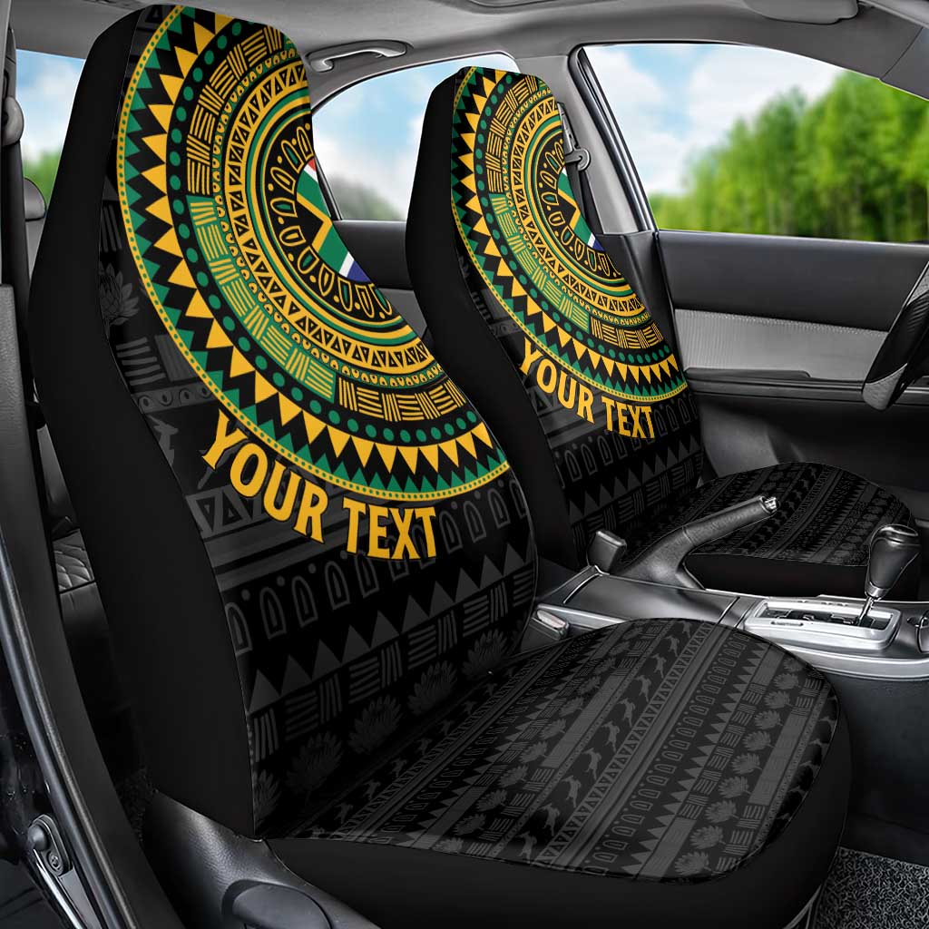 Personalised South Africa African Tribal Pattern Car Seat Cover Chest Arm Tattoo