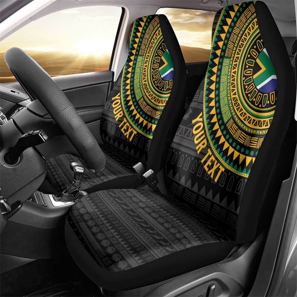 Personalised South Africa African Tribal Pattern Car Seat Cover Chest Arm Tattoo