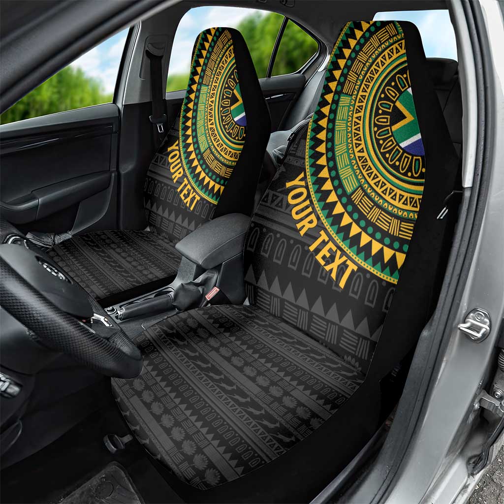 Personalised South Africa African Tribal Pattern Car Seat Cover Chest Arm Tattoo