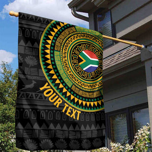 Personalised South Africa African Tribal Pattern Garden Flag Chest Arm Tattoo