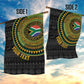 Personalised South Africa African Tribal Pattern Garden Flag Chest Arm Tattoo