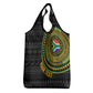 Personalised South Africa African Tribal Pattern Grocery Bag Chest Arm Tattoo