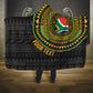 Personalised South Africa African Tribal Pattern Hooded Blanket Chest Arm Tattoo