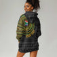 Personalised South Africa African Tribal Pattern Hoodie Dress Chest Arm Tattoo
