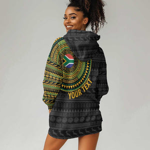 Personalised South Africa African Tribal Pattern Hoodie Dress Chest Arm Tattoo