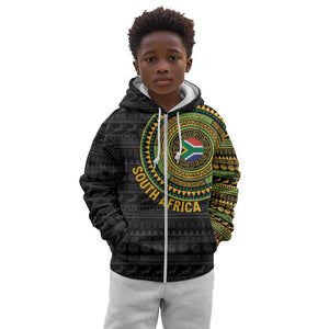 Personalised South Africa African Tribal Pattern Kid Hoodie Chest Arm Tattoo