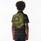 Personalised South Africa African Tribal Pattern Kid Polo Shirt Chest Arm Tattoo