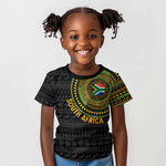 Personalised South Africa African Tribal Pattern Kid T shirt Chest Arm Tattoo