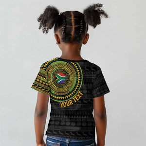 Personalised South Africa African Tribal Pattern Kid T shirt Chest Arm Tattoo