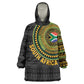 Personalised South Africa African Tribal Pattern Kid Wearable Blanket Hoodie Chest Arm Tattoo