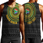 Personalised South Africa African Tribal Pattern Men Tank Top Chest Arm Tattoo