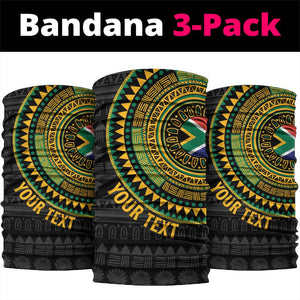 Personalised South Africa African Tribal Pattern Neck Gaiter Chest Arm Tattoo LT15