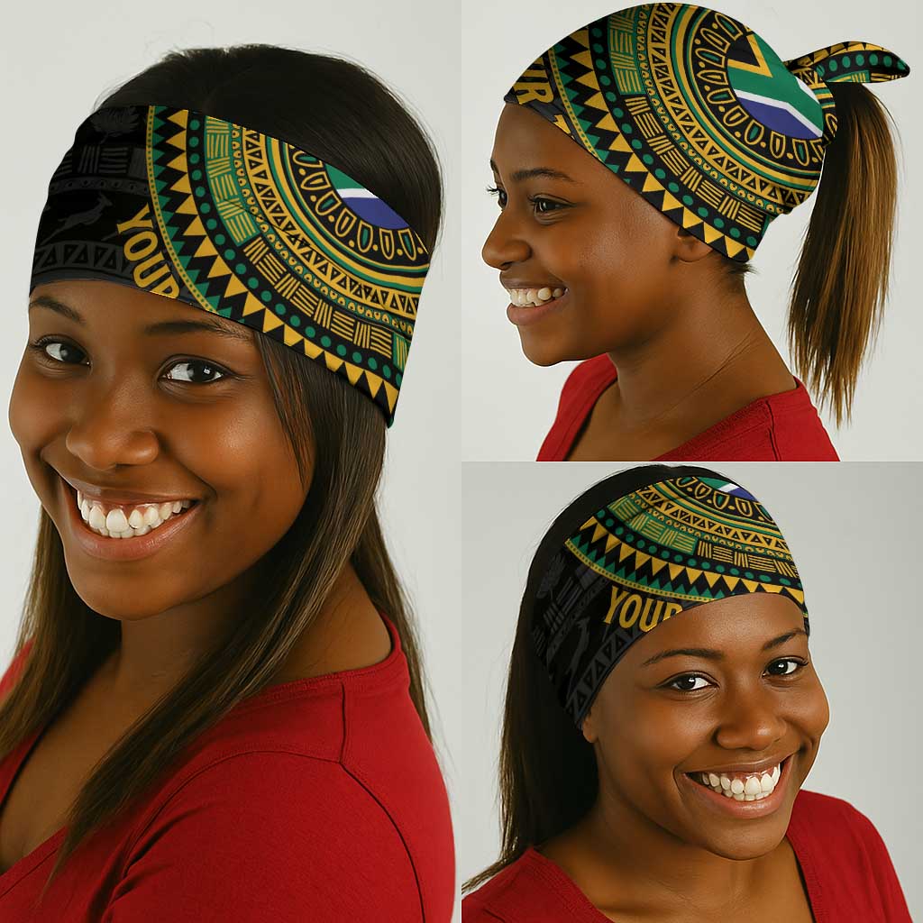 Personalised South Africa African Tribal Pattern Neck Gaiter Chest Arm Tattoo LT15