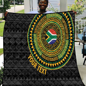 Personalised South Africa African Tribal Pattern Quilt Chest Arm Tattoo