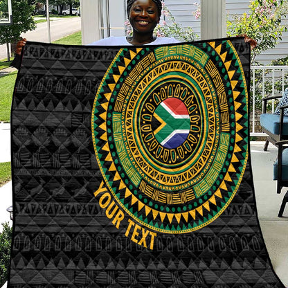 Personalised South Africa African Tribal Pattern Quilt Chest Arm Tattoo
