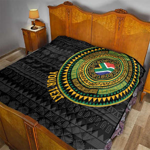 Personalised South Africa African Tribal Pattern Quilt Chest Arm Tattoo