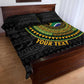 Personalised South Africa African Tribal Pattern Quilt Bed Set Chest Arm Tattoo