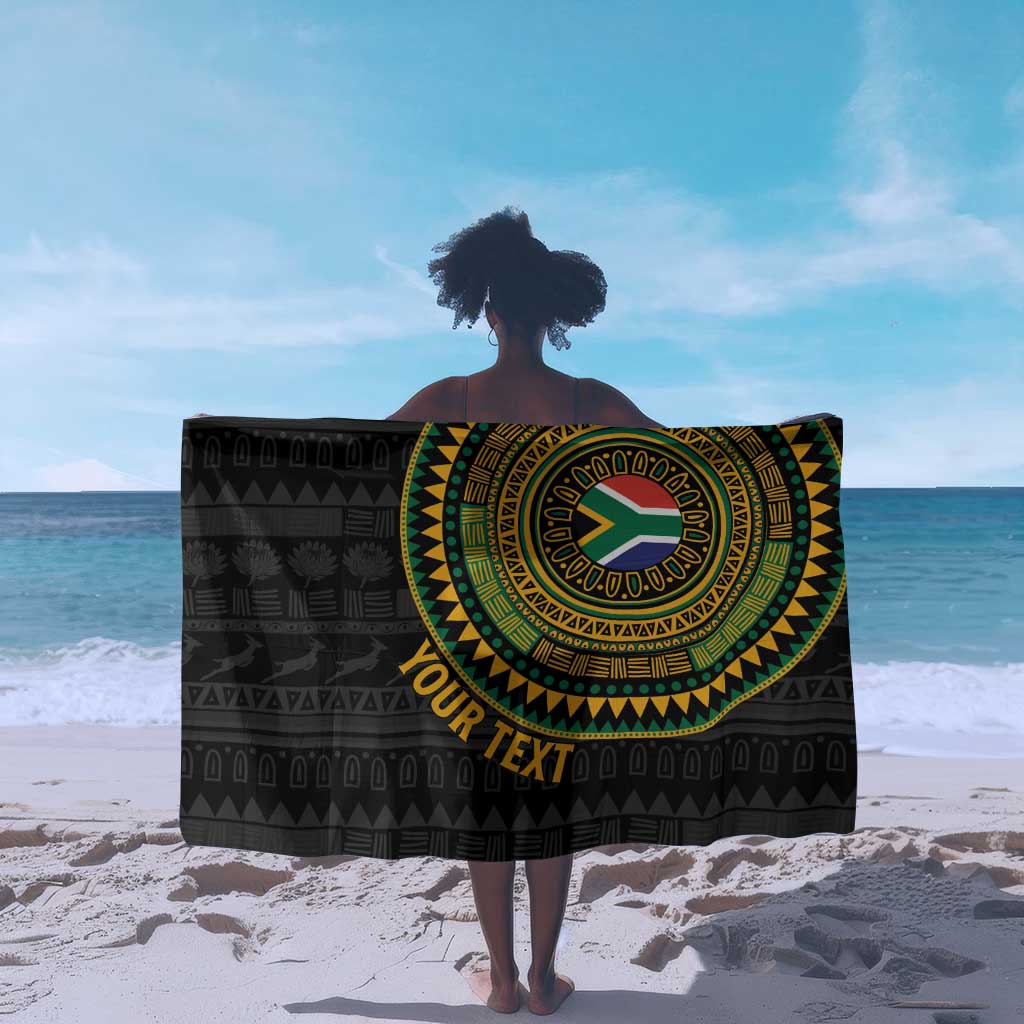 Personalised South Africa African Tribal Pattern Sarong Chest Arm Tattoo
