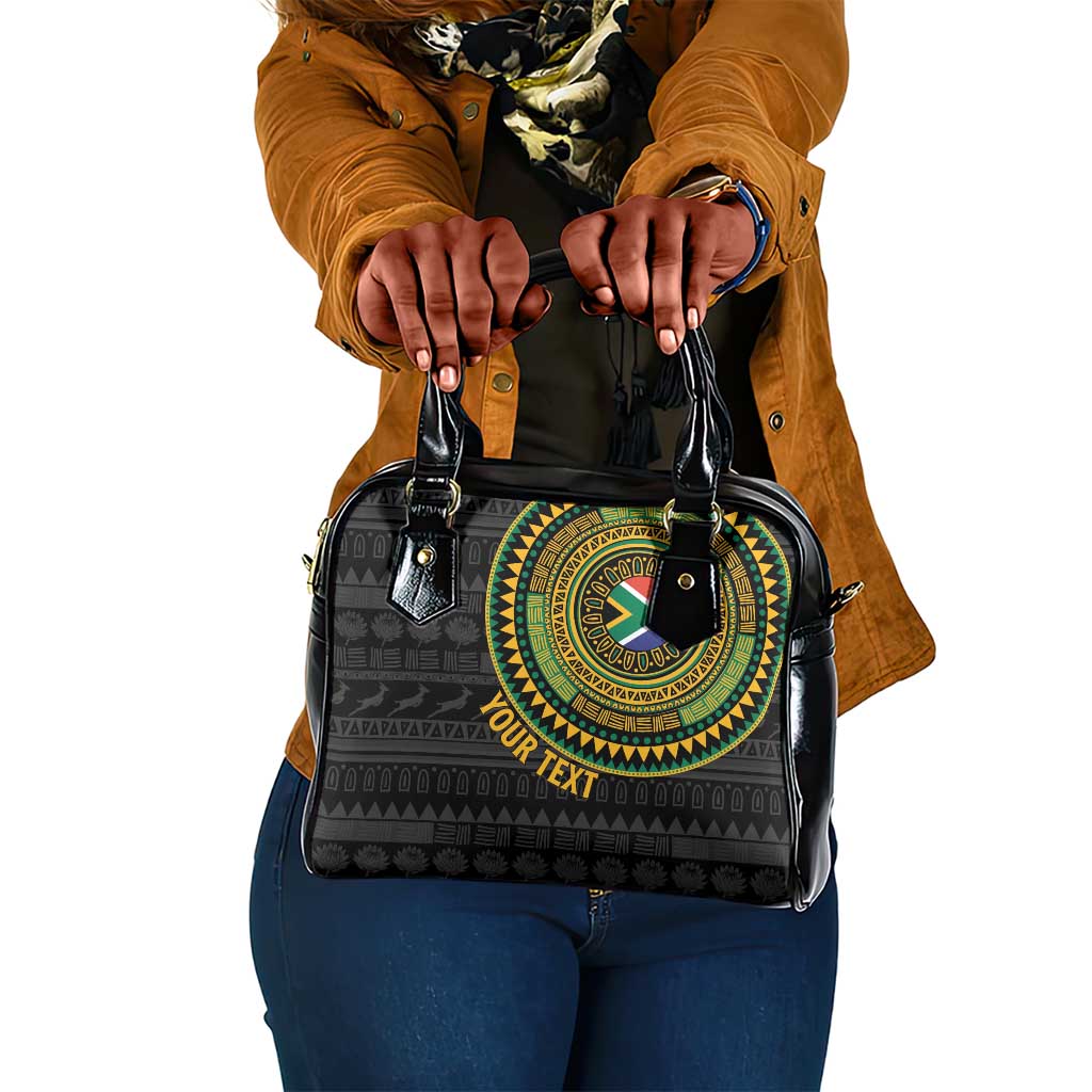 Personalised South Africa African Tribal Pattern Shoulder Handbag Chest Arm Tattoo
