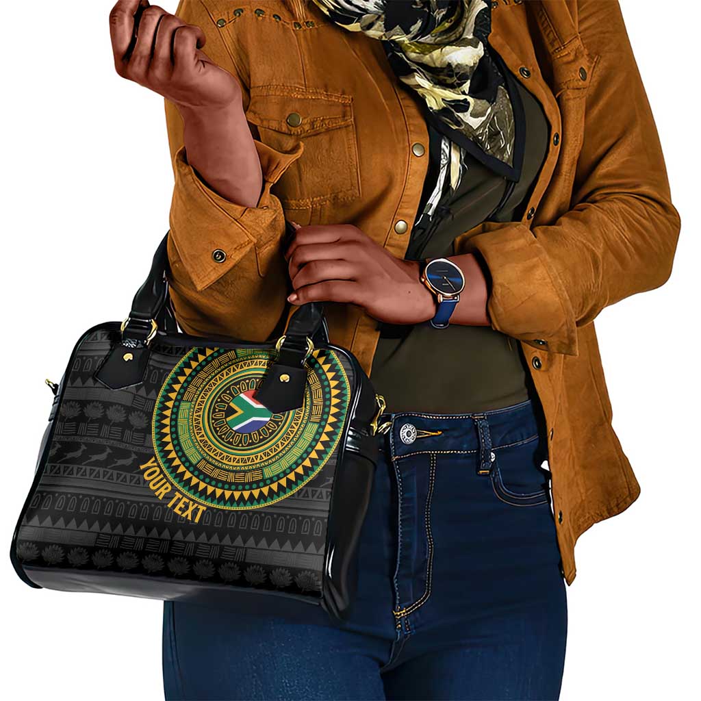 Personalised South Africa African Tribal Pattern Shoulder Handbag Chest Arm Tattoo