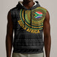 Personalised South Africa African Tribal Pattern Sleeveless Hoodie Chest Arm Tattoo - African Pride