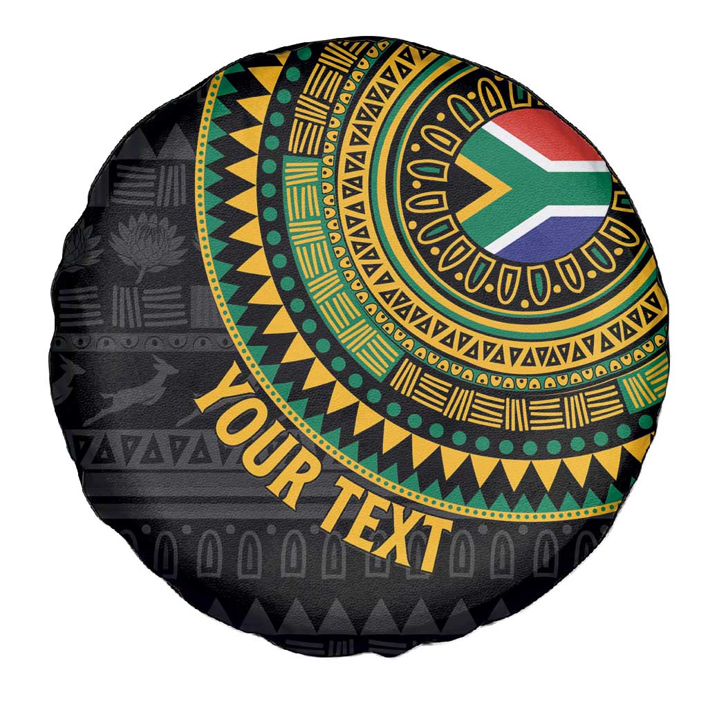 Personalised South Africa African Tribal Pattern Spare Tire Cover Chest Arm Tattoo