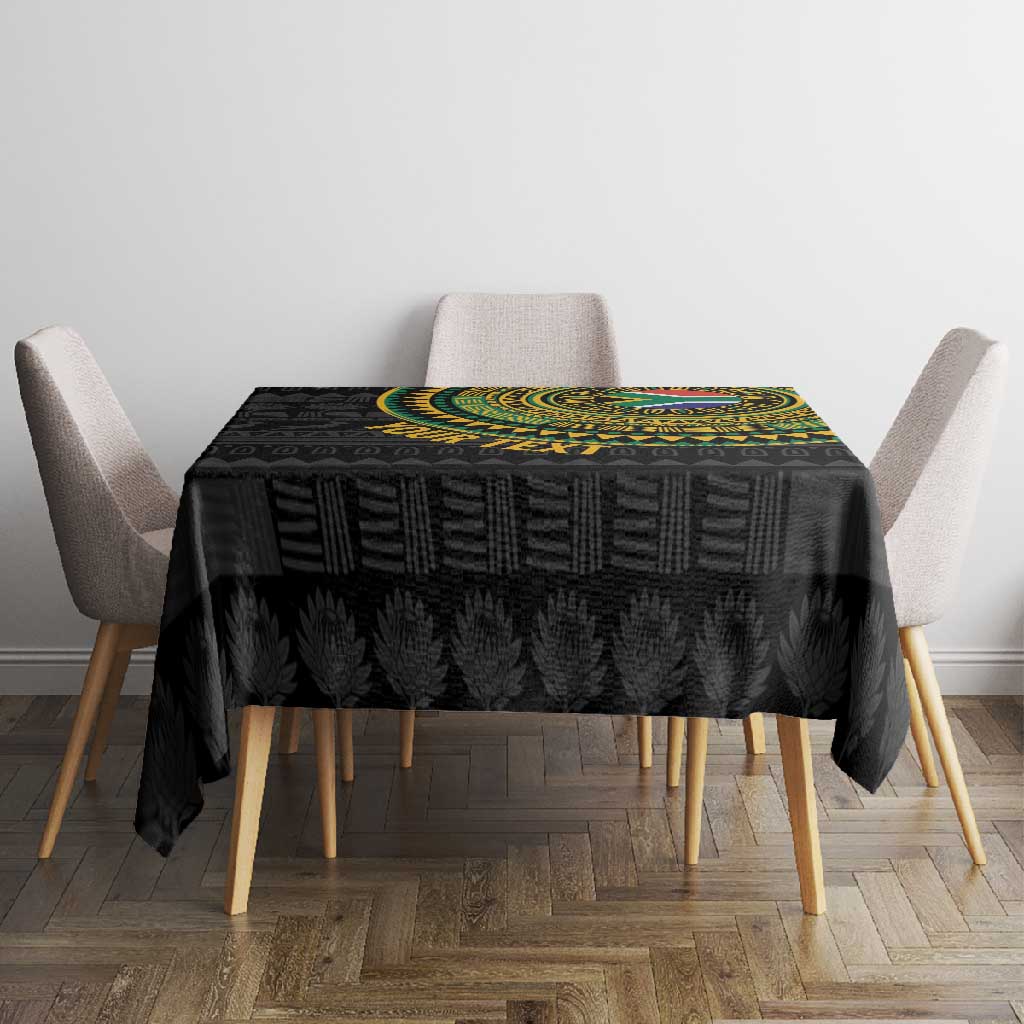 Personalised South Africa African Tribal Pattern Tablecloth Chest Arm Tattoo