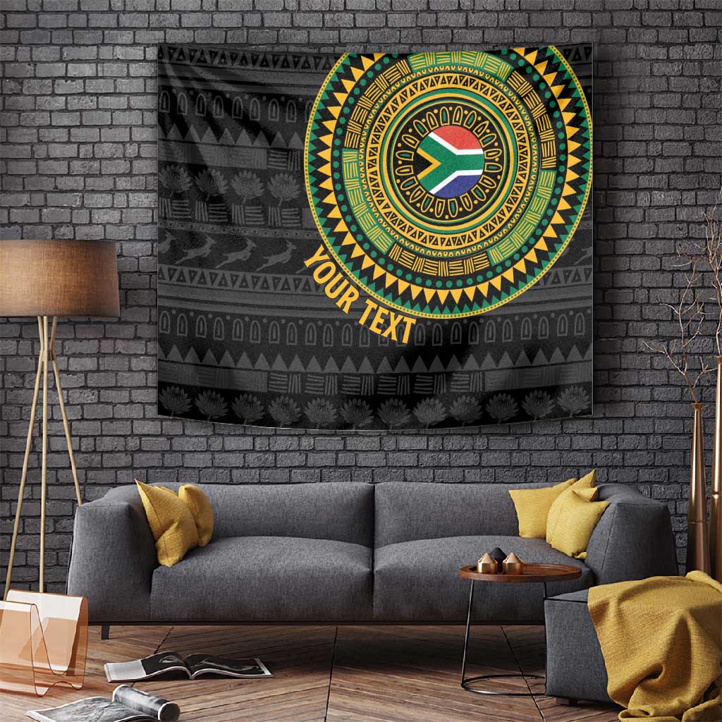 Personalised South Africa African Tribal Pattern Tapestry Chest Arm Tattoo