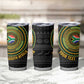 Personalised South Africa African Tribal Pattern Tumbler Cup Chest Arm Tattoo