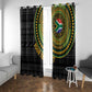 Personalised South Africa African Tribal Pattern Window Curtain Chest Arm Tattoo