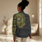Personalised South Africa African Tribal Pattern Women Casual Shirt Chest Arm Tattoo