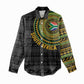 Personalised South Africa African Tribal Pattern Women Casual Shirt Chest Arm Tattoo