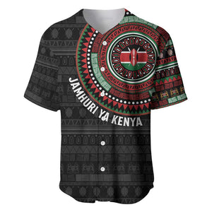 Personalised Kenya African Tribal Pattern Baseball Jersey Chest Arm Tattoo