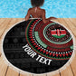 Personalised Kenya African Tribal Pattern Beach Blanket Chest Arm Tattoo