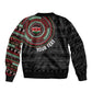 Personalised Kenya African Tribal Pattern Bomber Jacket Chest Arm Tattoo