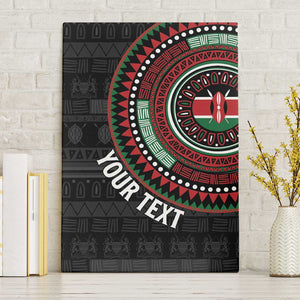 Personalised Kenya African Tribal Pattern Canvas Wall Art Chest Arm Tattoo