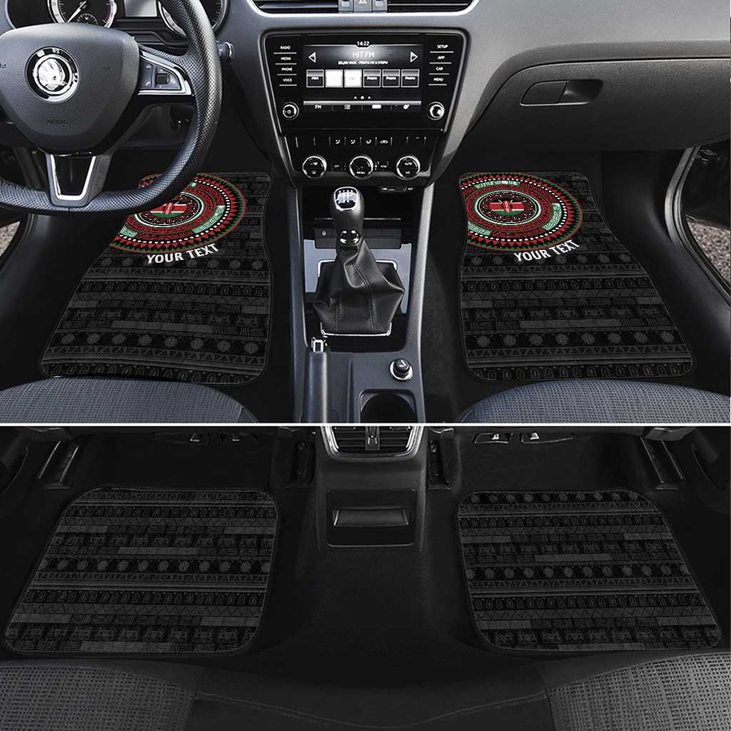 Personalised Kenya African Tribal Pattern Car Mats Chest Arm Tattoo