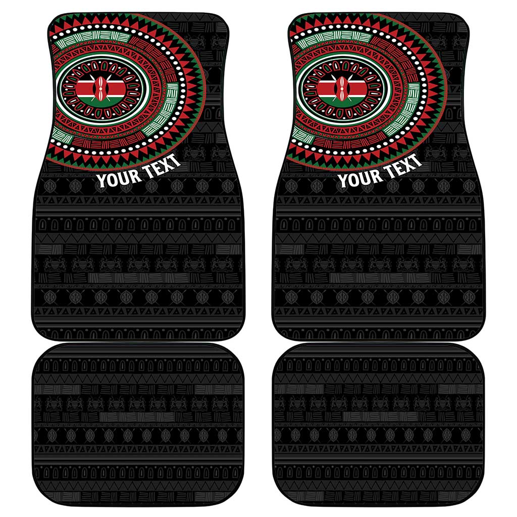 Personalised Kenya African Tribal Pattern Car Mats Chest Arm Tattoo