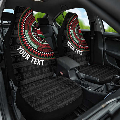 Personalised Kenya African Tribal Pattern Car Seat Cover Chest Arm Tattoo