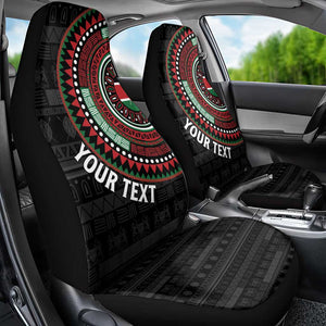 Personalised Kenya African Tribal Pattern Car Seat Cover Chest Arm Tattoo