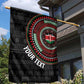 Personalised Kenya African Tribal Pattern Garden Flag Chest Arm Tattoo