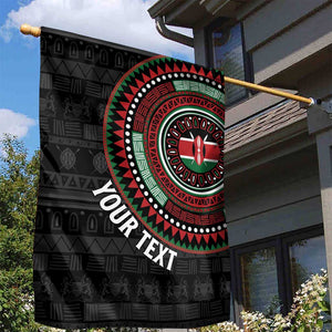Personalised Kenya African Tribal Pattern Garden Flag Chest Arm Tattoo