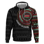 Personalised Kenya African Tribal Pattern Hoodie Chest Arm Tattoo