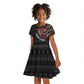 Personalised Kenya African Tribal Pattern Kid Short Sleeve Dress Chest Arm Tattoo