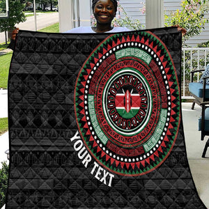 Personalised Kenya African Tribal Pattern Quilt Chest Arm Tattoo