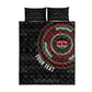 Personalised Kenya African Tribal Pattern Quilt Bed Set Chest Arm Tattoo