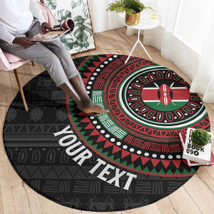 Personalised Kenya African Tribal Pattern Round Carpet Chest Arm Tattoo