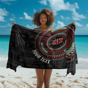 Personalised Kenya African Tribal Pattern Sarong Chest Arm Tattoo