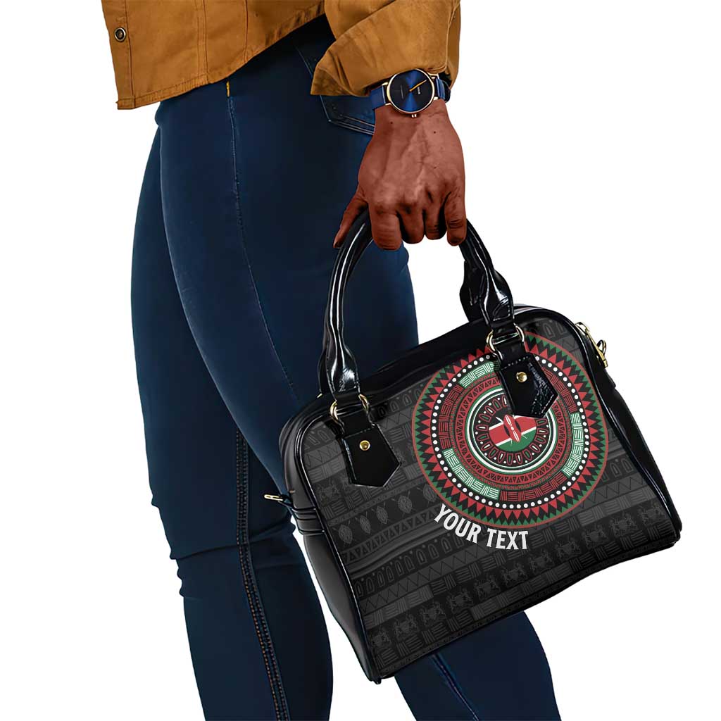 Personalised Kenya African Tribal Pattern Shoulder Handbag Chest Arm Tattoo